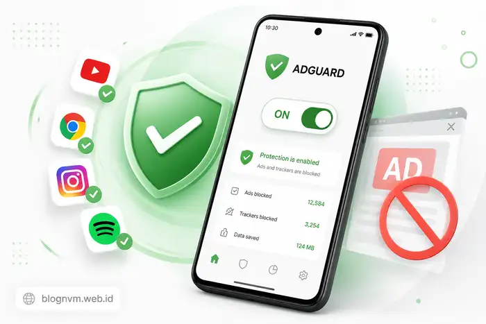 AdGuard Android: Cara Setup dan Blokir Iklan di Semua Aplikasi Tanpa Root
