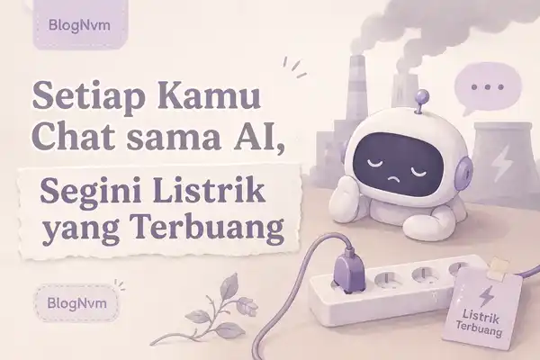 Setiap Kamu Chat sama AI, Segini Listrik yang Terbuang
