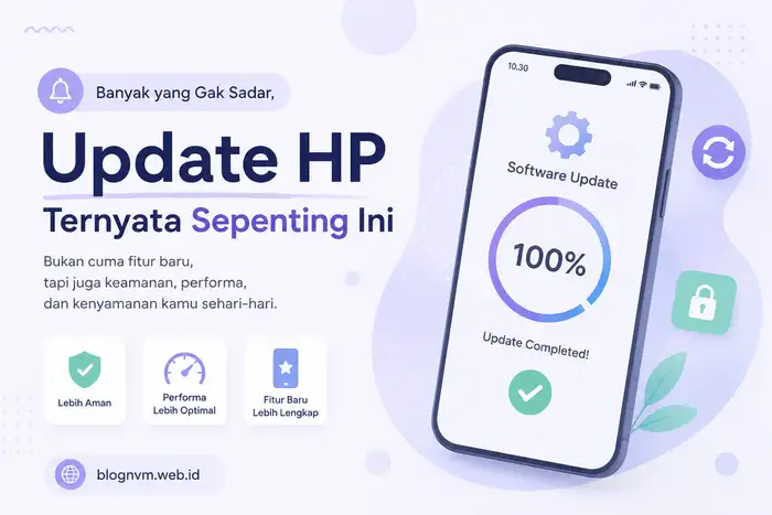 Banyak yang Gak Sadar, Update HP Ternyata Sepenting Ini
